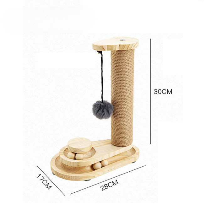 Sisal Double Ball Scratcher