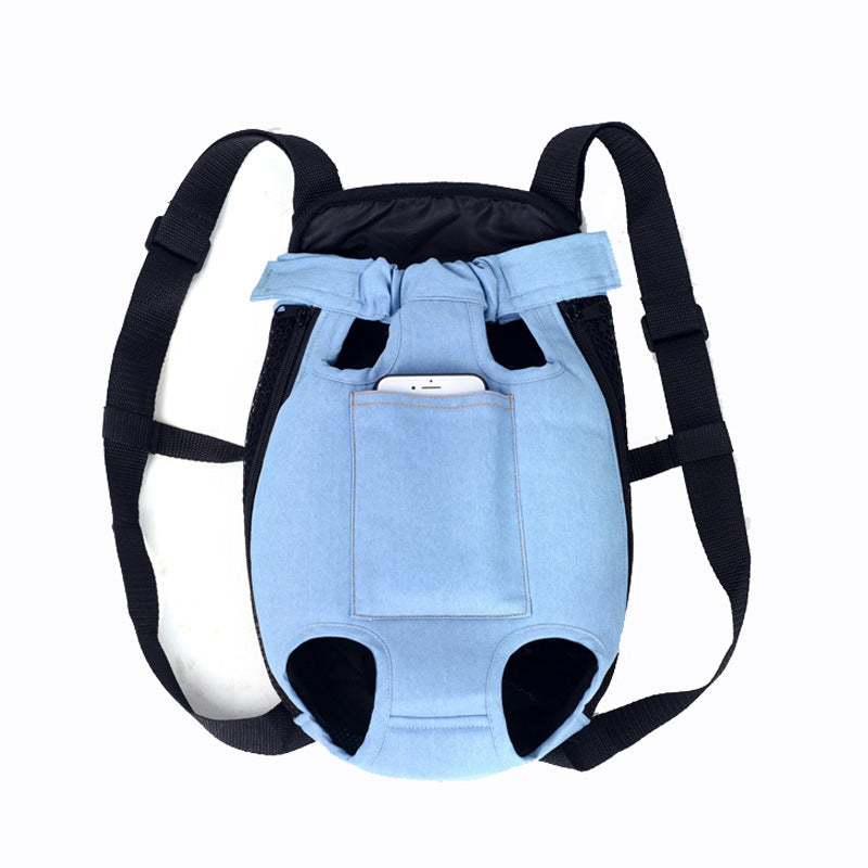 Amazon hot pet bag dog go out backpack chest Teddy folding bag new cat bag cross-border hot sale