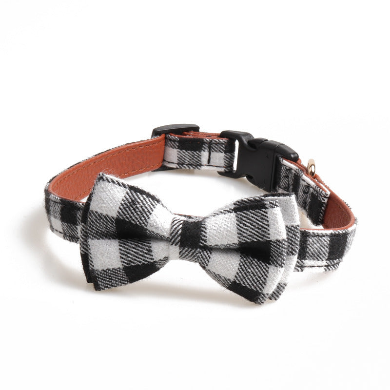 Scottish Luxury Dog Collars with Bowties - New