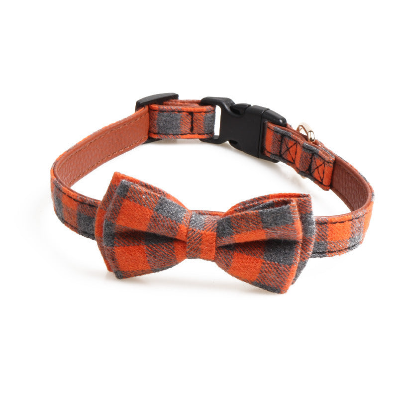 Scottish Luxury Dog Collars with Bowties - New