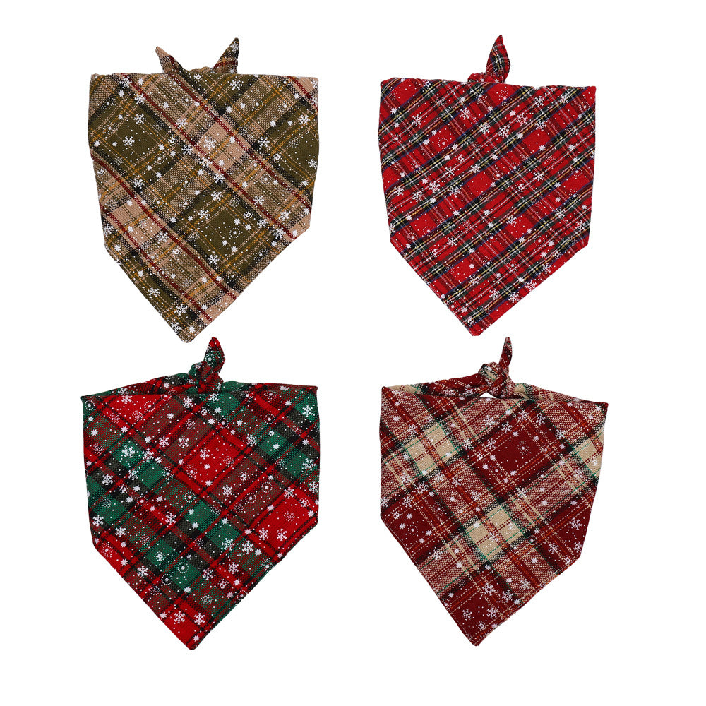 Sparkle Scottish Tartan Bandana