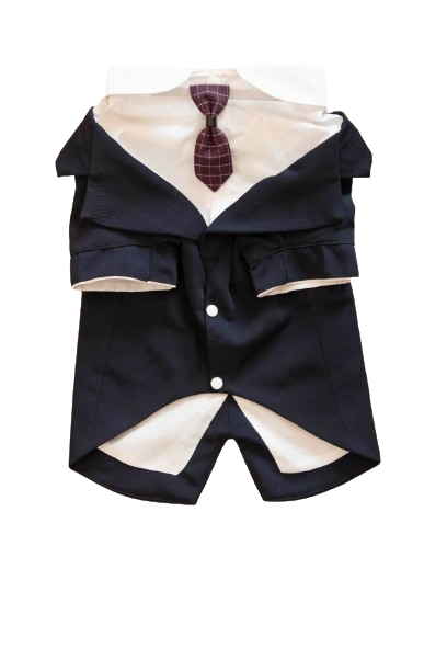 Elegant Dog Dress Tuxedo - New