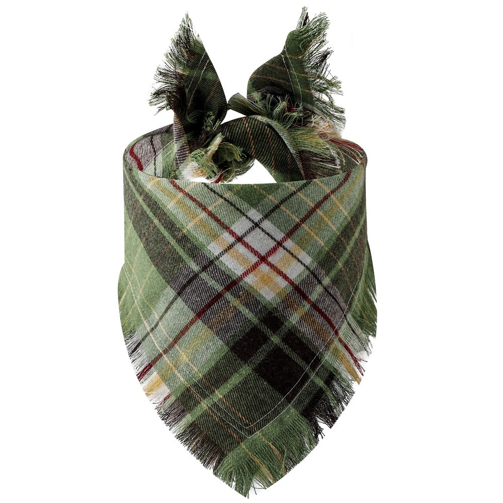 Luxury Scottish Plaid Dog Bandana