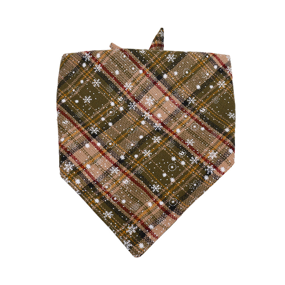 Sparkle Scottish Tartan Bandana