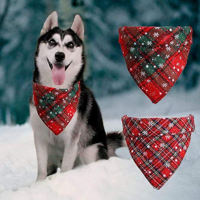 Sparkle Scottish Tartan Bandana