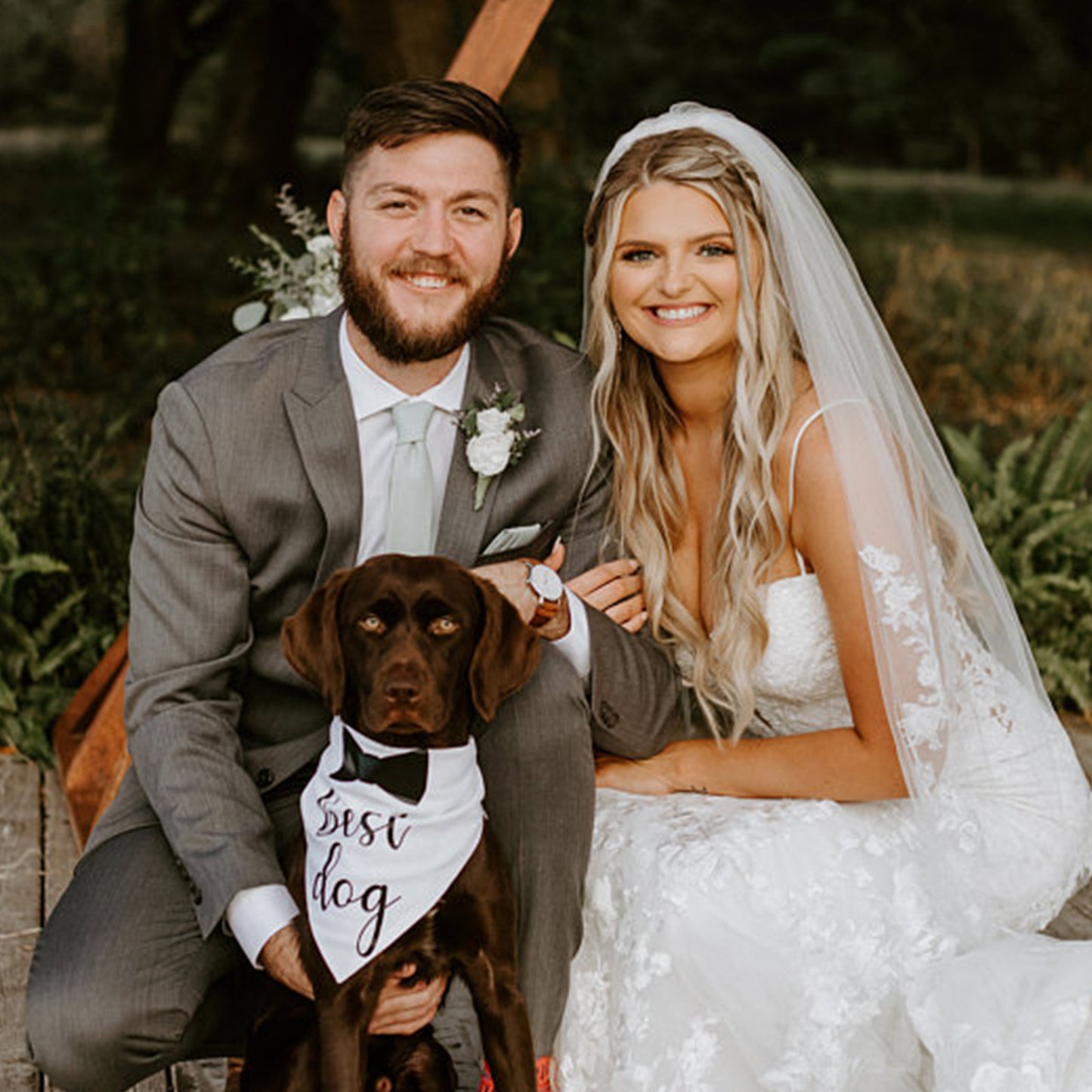 Wedding party bandana -new