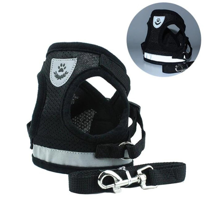 Comfortable-Breathable-Mesh-Dog-Harness-for-daily-walks