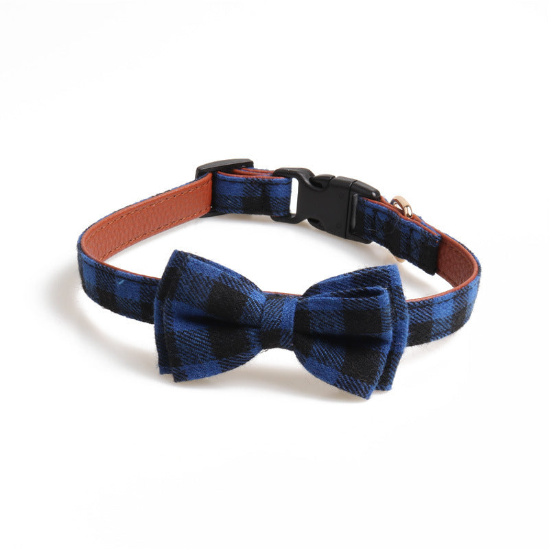 Scottish Luxury Dog Collars with Bowties - New