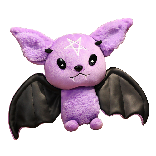 Bat Pentagram Moon Plush