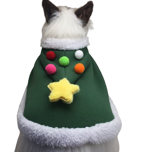 Festive Christmas Tree Cape