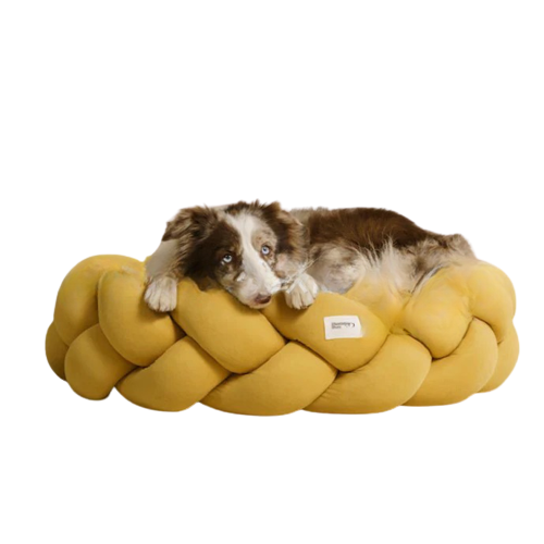 Anti-anxiety Woven Pet Bed