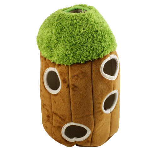 Hollow Tree Creatures Plush Dog Toy