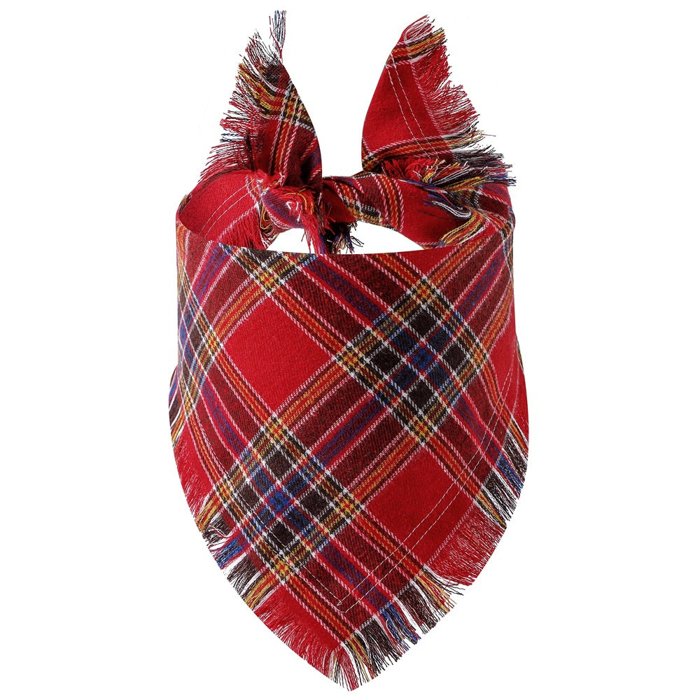 Luxury Scottish Plaid Dog Bandana