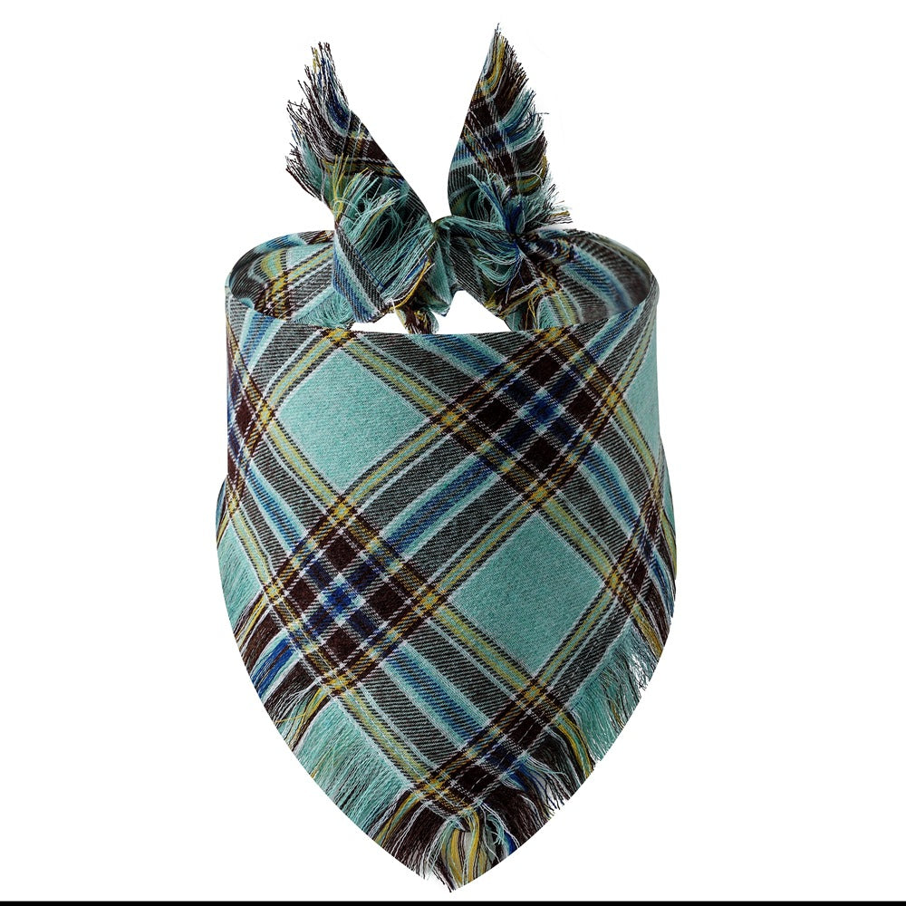 Luxury Scottish Plaid Dog Bandana