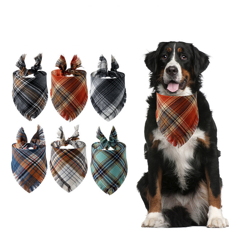 Luxury Scottish Plaid Dog Bandana