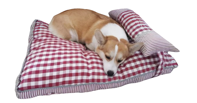 Plush Scottish Plaid Pet Bed