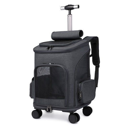 Folding Trolley Pet Carrier