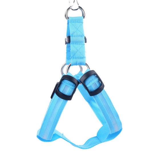 LED luminous Dog Harness