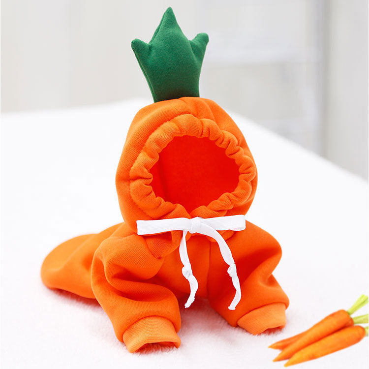 Cute Carrot Dog Hoodie