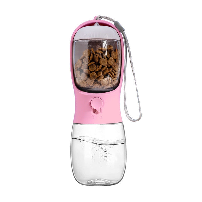 Dual pet feeder