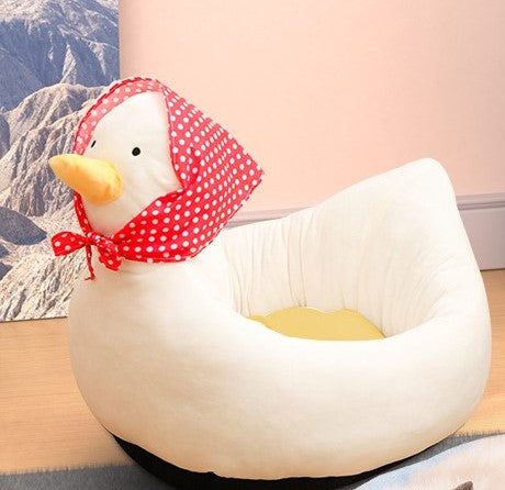 duck cat bed